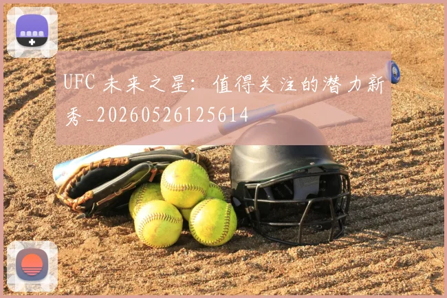 UFC 未来之星：值得关注的潜力新秀_20260526125614
